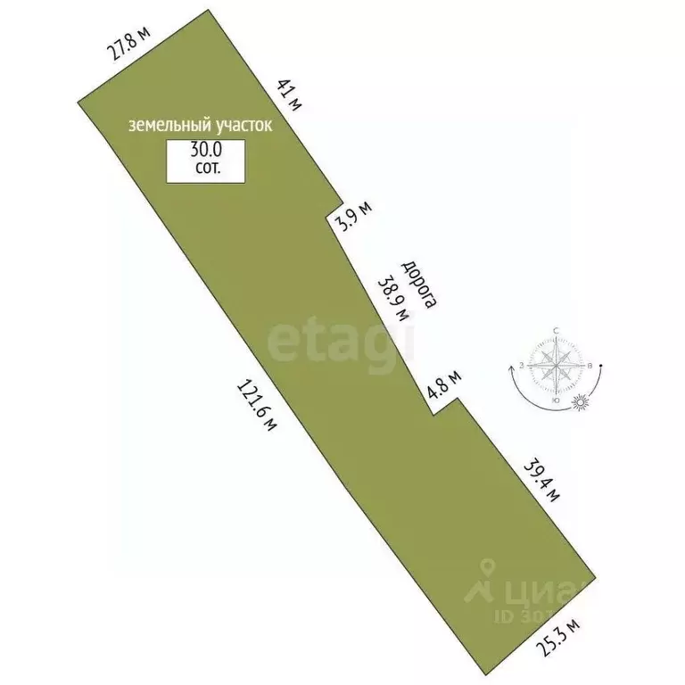 Участок в Московская область, Клин городской округ, д. Колосово  (30.0 ... - Фото 0