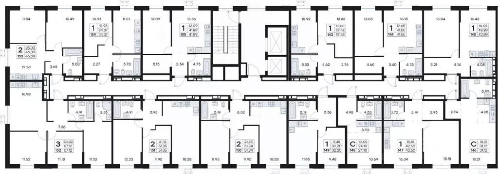 1-к кв. Приморский край, Владивосток Катерная ул., 31/2 (41.89 м) - Фото 2