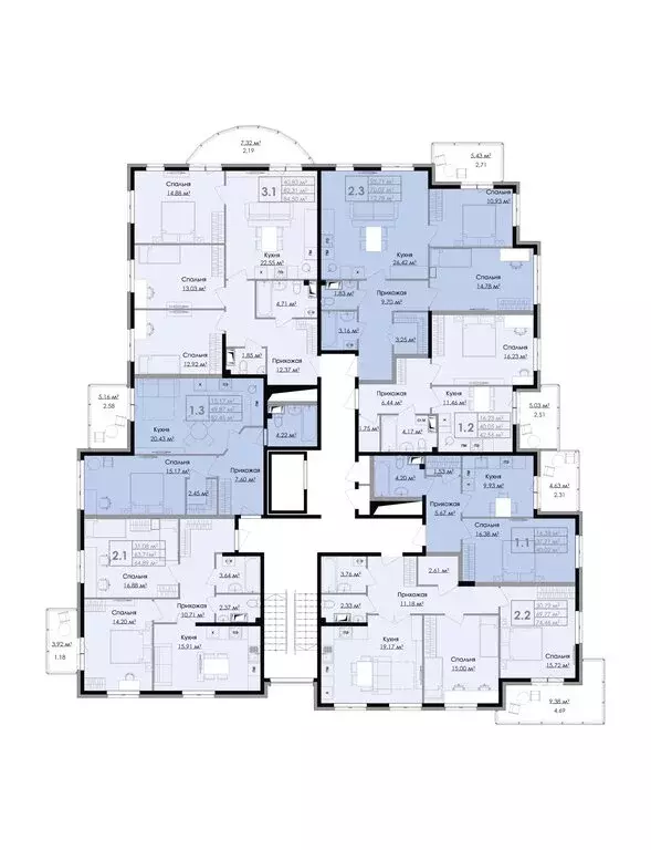 2-комнатная квартира: Выборг, микрорайон Центральный, квартал Папула, ... - Фото 2