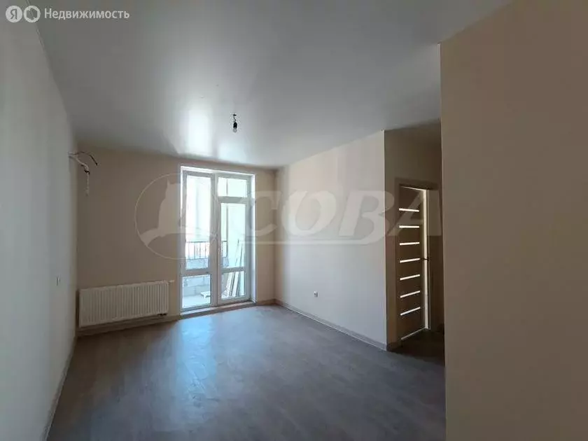 1-комнатная квартира: Тюмень, микрорайон Зарека, улица Лермонтова, 8А ... - Фото 1