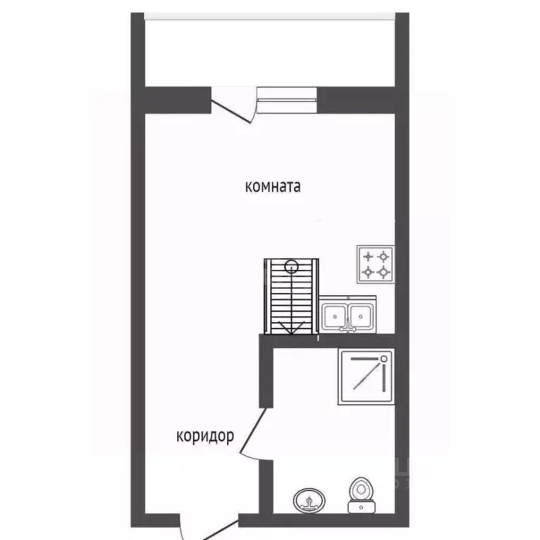 Студия Краснодарский край, Анапа Пионерский просп., 20 (20.0 м) - Фото 2