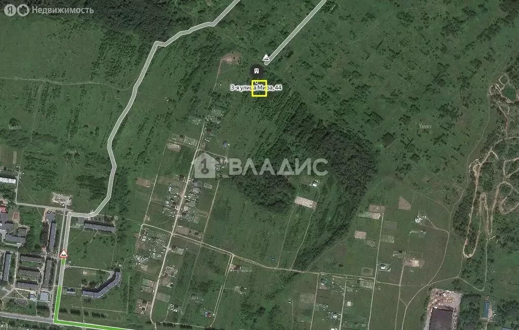 Участок в село Китово, 3-я улица Мира, 44 (9.4 м) - Фото 1