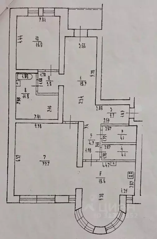 2-к кв. Башкортостан, Уфа бул. Ибрагимова, 44 (122.0 м) - Фото 1