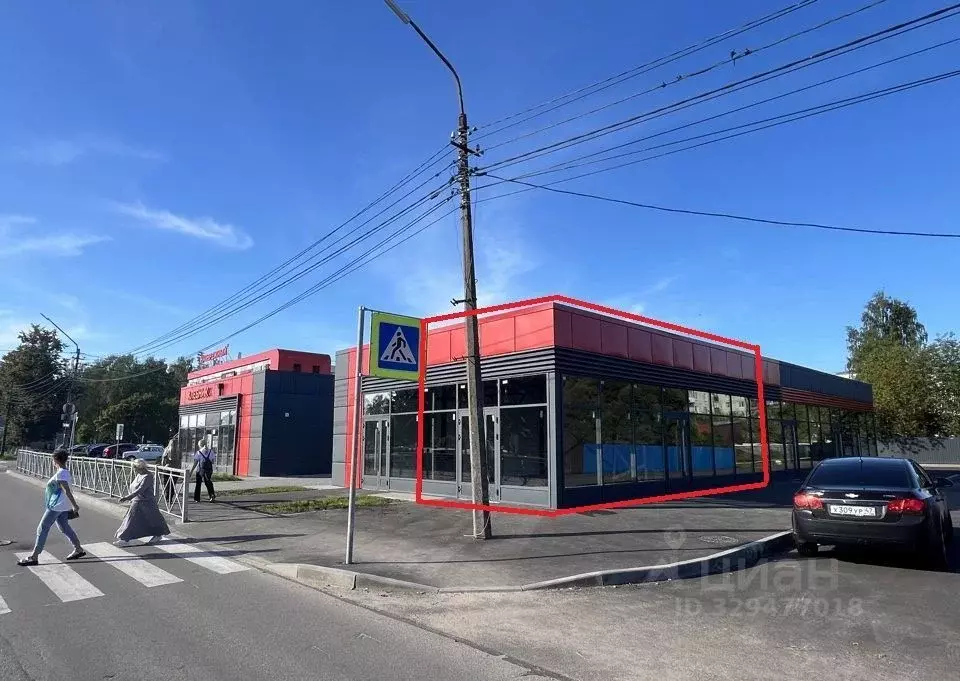 Торговая площадь в Ленинградская область, Кировск Новая ул., 2а (50 м) - Фото 1