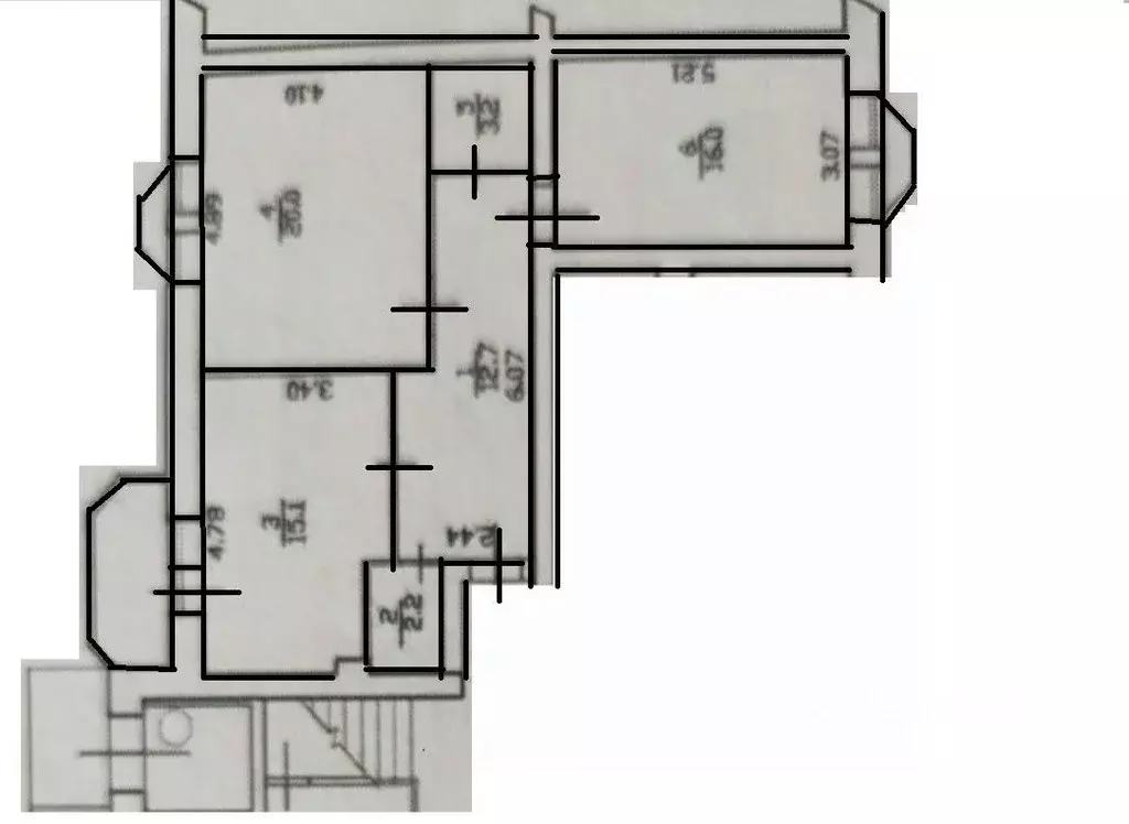 2-к кв. Новгородская область, Великий Новгород ул. 8 Марта, 25 (69.2 ... - Фото 1