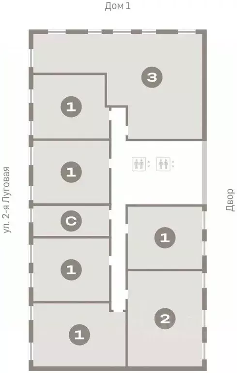 1-к кв. Тюменская область, Тюмень Мысовская ул., 26к2 (59.76 м) - Фото 1