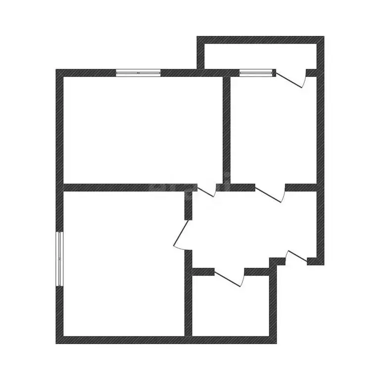 2-комнатная квартира: Тверь, Петербургское шоссе, 49к1 (60.2 м) - Фото 1