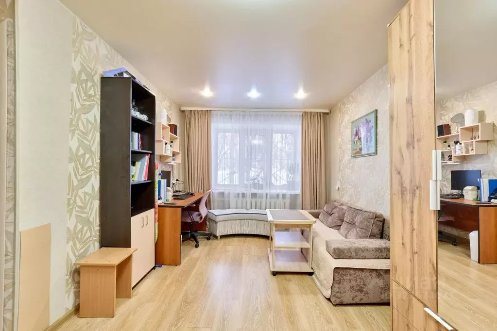 1-к кв. Пермский край, Пермь ул. Крупской, 45 (27.2 м) - Фото 1