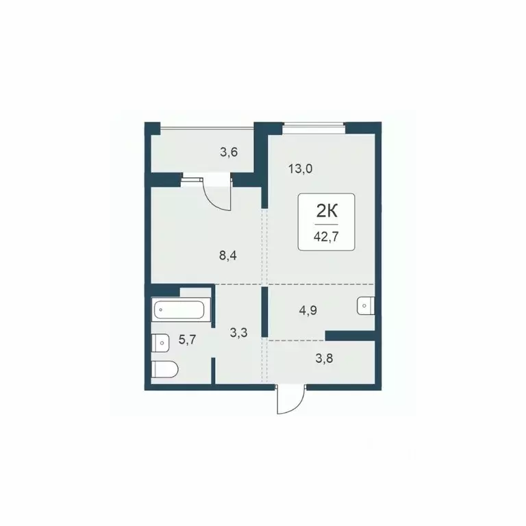 1-к кв. Новосибирская область, Новосибирск ул. Сибиряков-Гвардейцев, ... - Фото 1