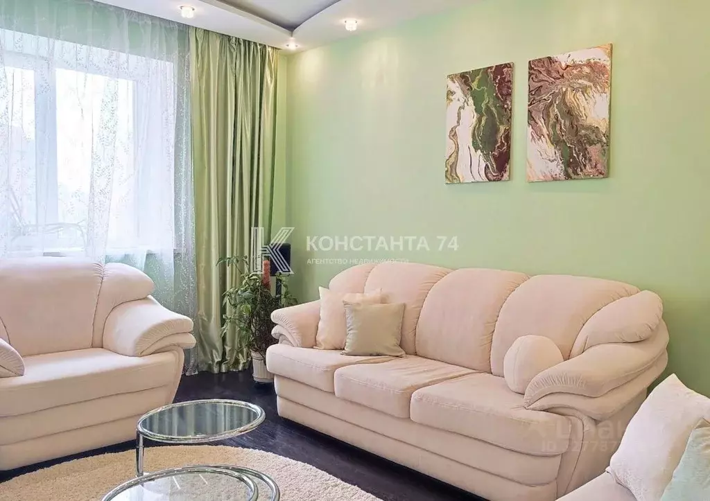 4-к кв. Челябинская область, Челябинск Российская ул., 61Б (98.3 м) - Фото 1