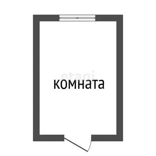 1к в -комнатной квартире (13 м) - Фото 1