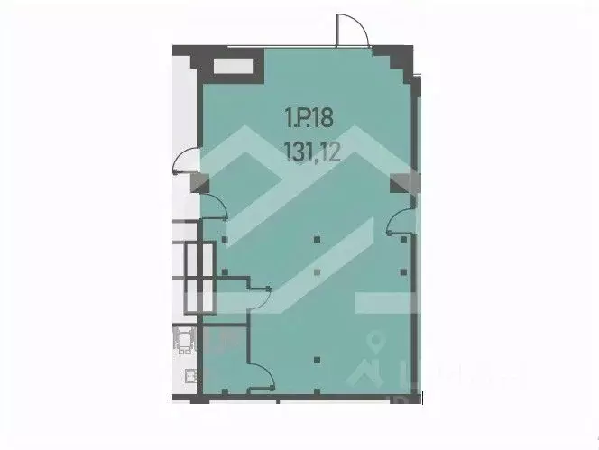 Торговая площадь в Москва Складочная ул., 6С36 (131 м) - Фото 2