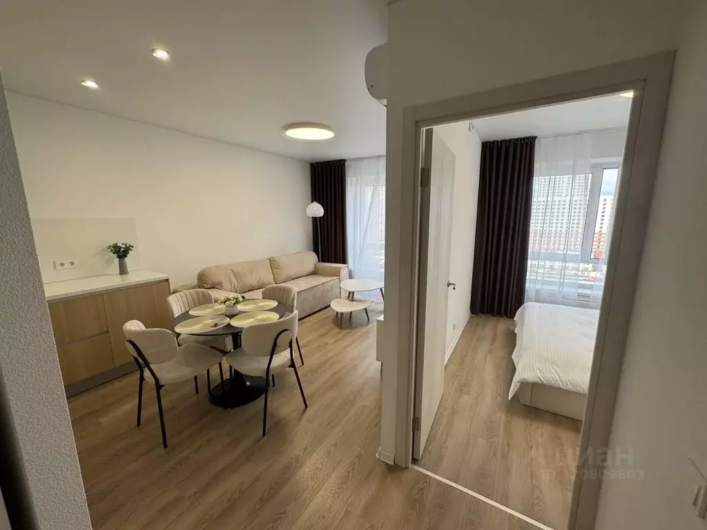 1-к кв. Московская область, Ленинский городской округ, Боброво пгт ул. ... - Фото 2