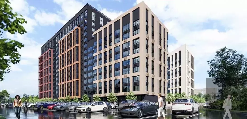 1-к кв. Воронежская область, Воронеж Ключи мкр, Ключи-клаб жилой ... - Фото 2