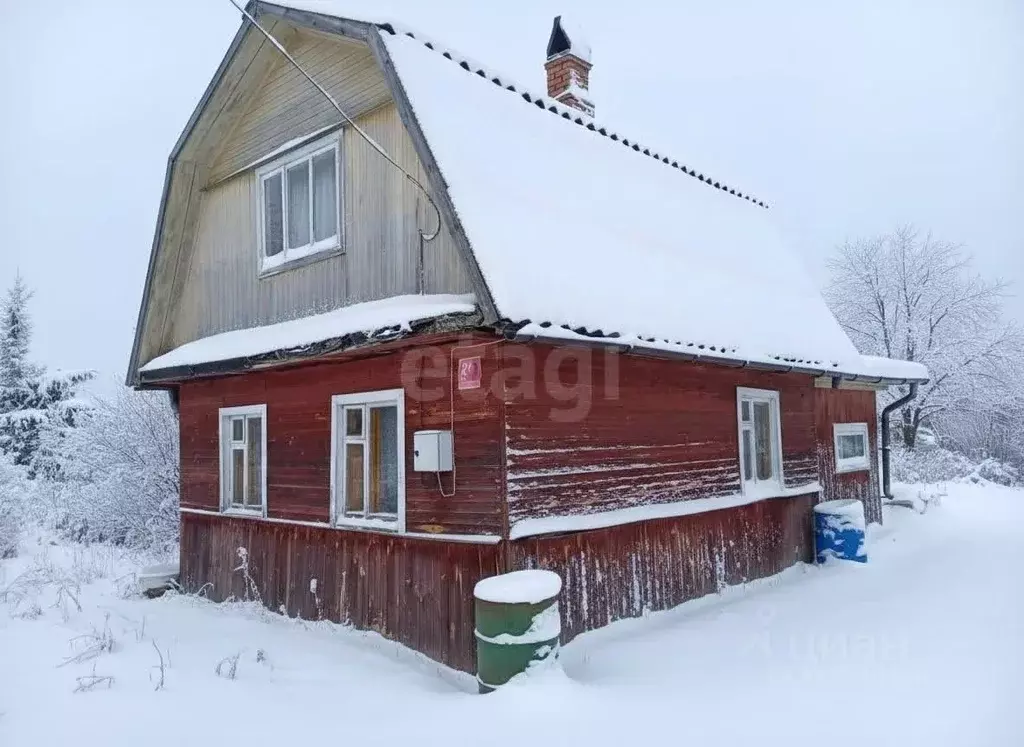 Дом в Ленинградская область, Киришский район, Кусинское с/пос, ... - Фото 1