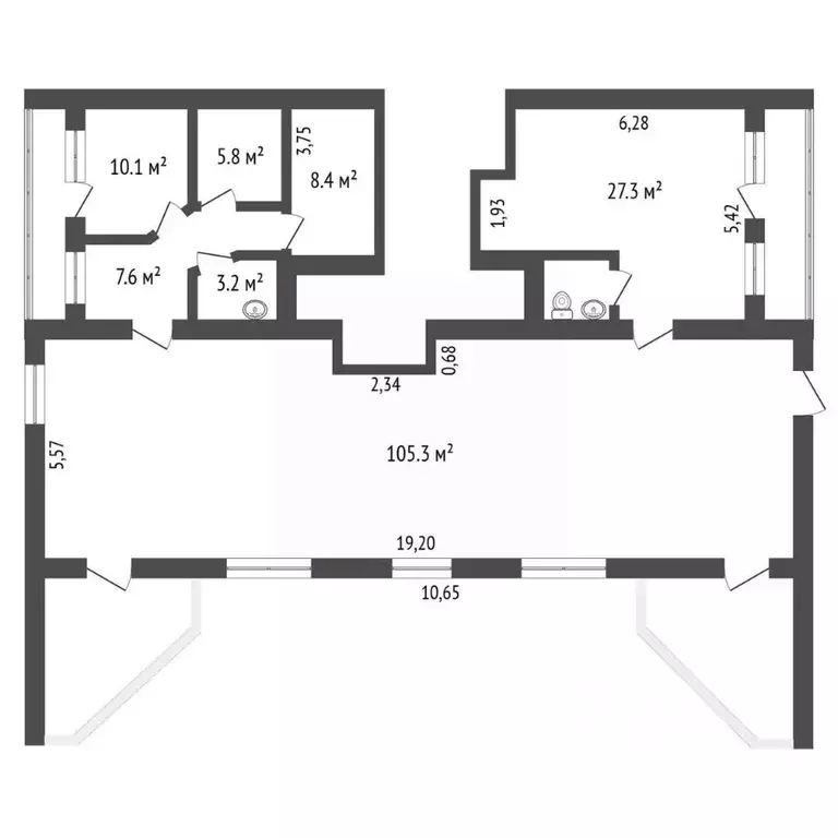 Офис в Амурская область, Благовещенск ул. 50 лет Октября, 8 (169 м) - Фото 1