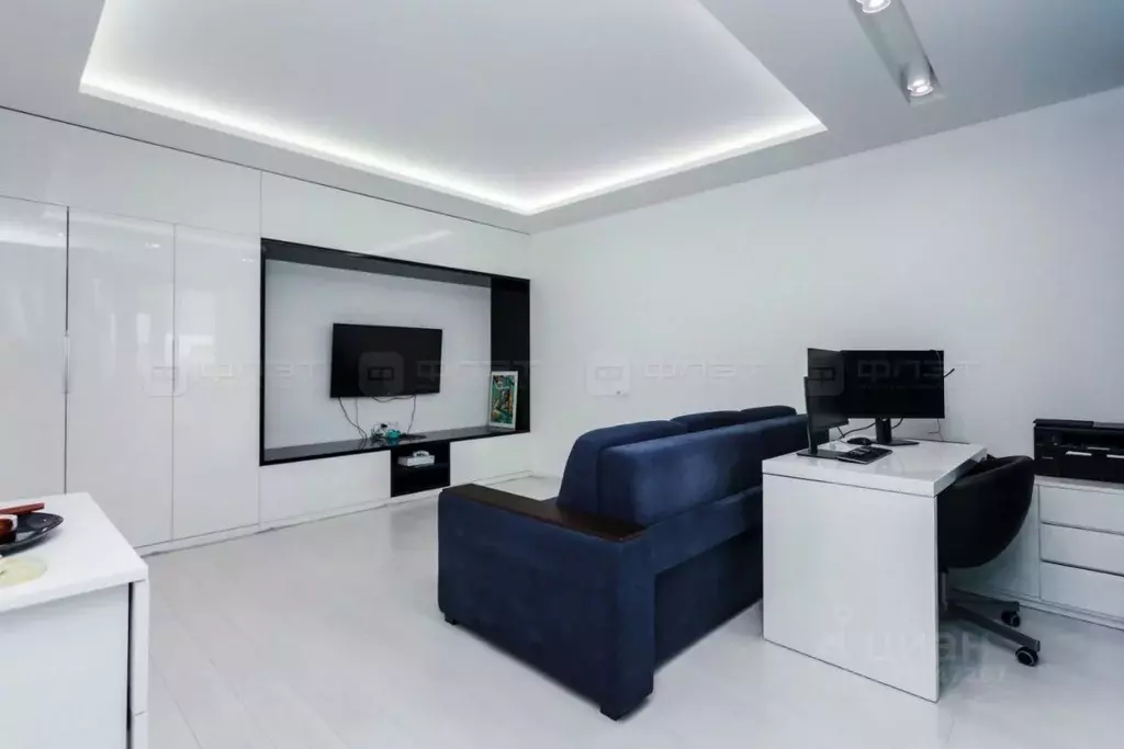 1-к кв. Татарстан, Казань ул. Лядова, 9А (45.5 м) - Фото 1