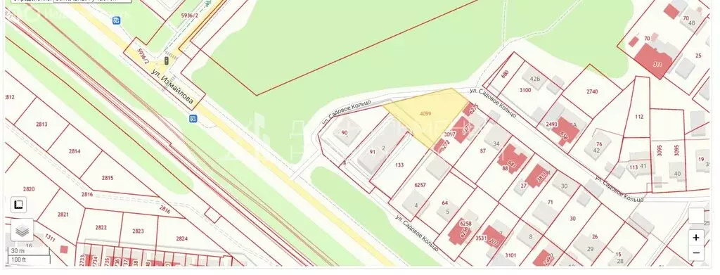 Участок в Пенза, улица Садовое Кольцо (13.3 м) - Фото 1