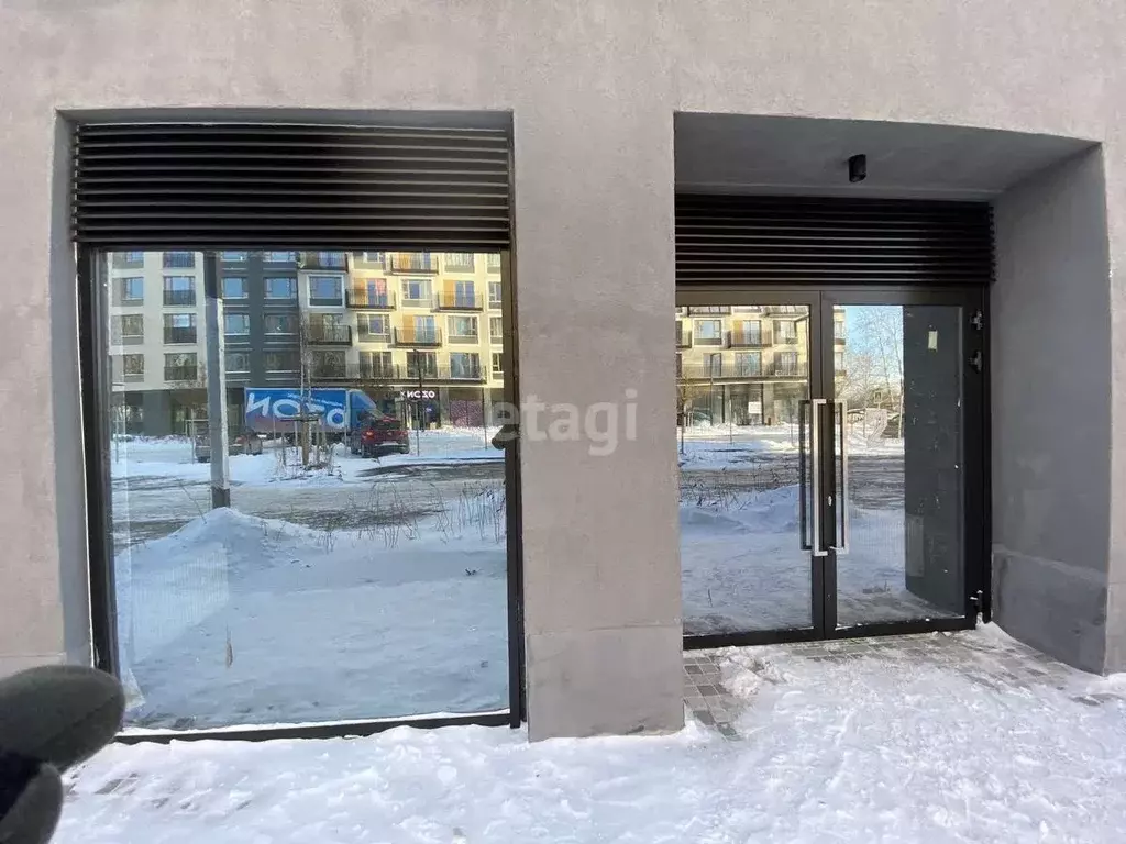 Торговая площадь в Тюменская область, Тюмень ДОК мкр, ул. Воронинская, ... - Фото 1