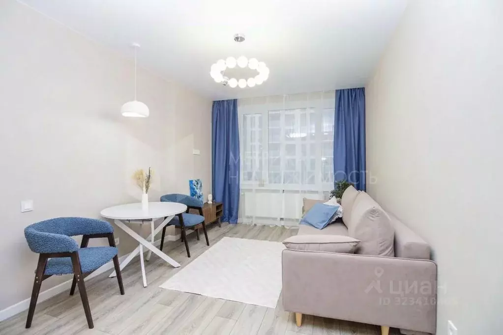 1-к кв. Тюменская область, Тюмень ул. Андрея Кореневского, 7 (37.5 м) - Фото 1