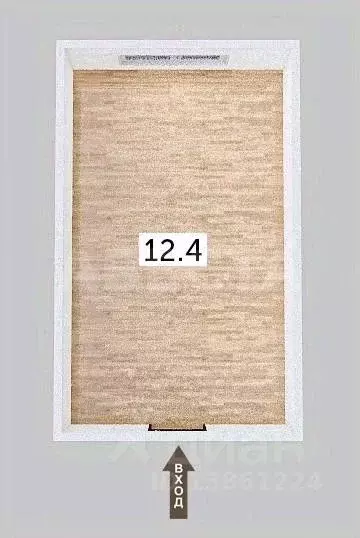 Комната Омская область, Омск Нефтезаводская ул., 31А (11.9 м) - Фото 1