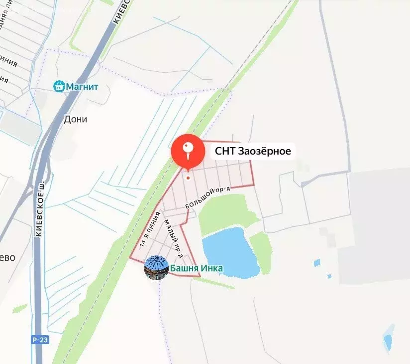 Участок в Пушкин, территория Лесное (6 м) - Фото 1