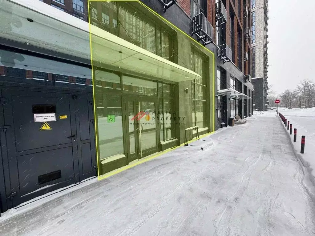 Торговая площадь в Москва Клинская ул., 2А (99 м) - Фото 1