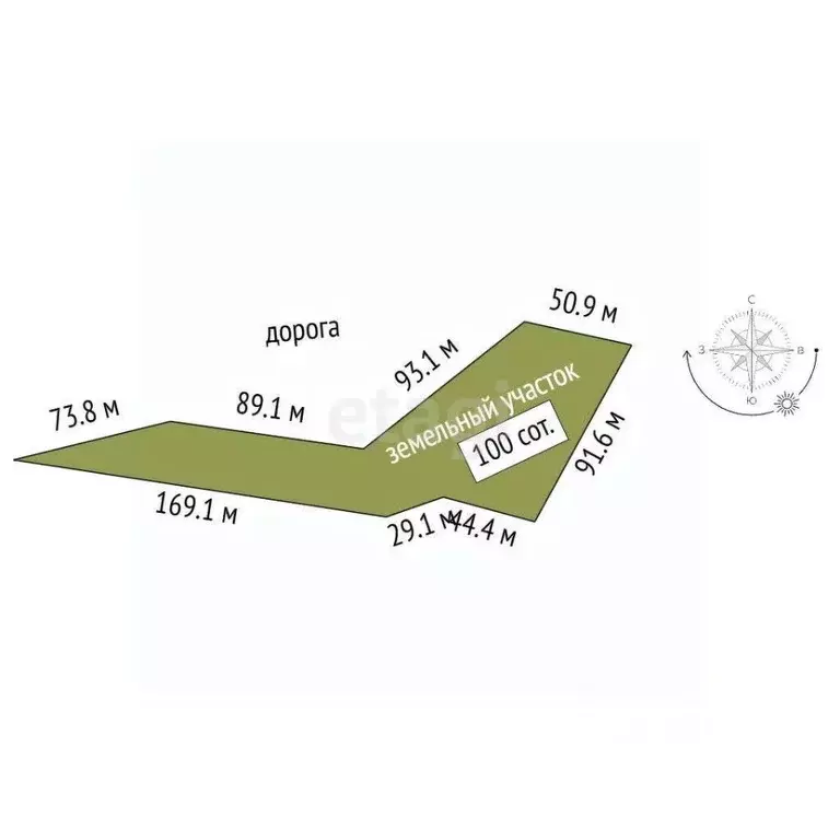 Участок в Крым, Кировский район, Старый Крым городское поселение ул. ... - Фото 2