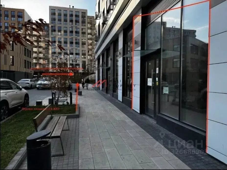 Торговая площадь в Москва пер. 1-й Котляковский, 4к1 (96 м) - Фото 1