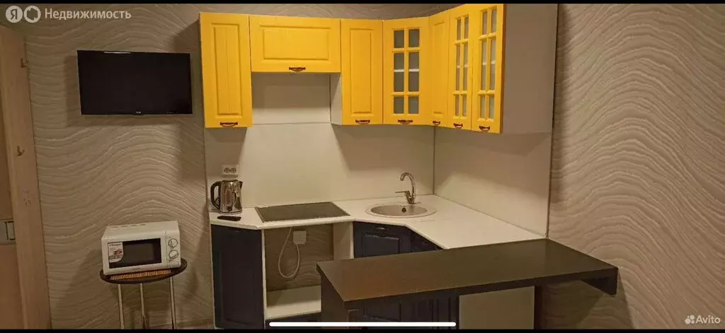 Квартира-студия: Курган, жилой район Заозёрный, 7-й микрорайон, 1Б ... - Фото 2