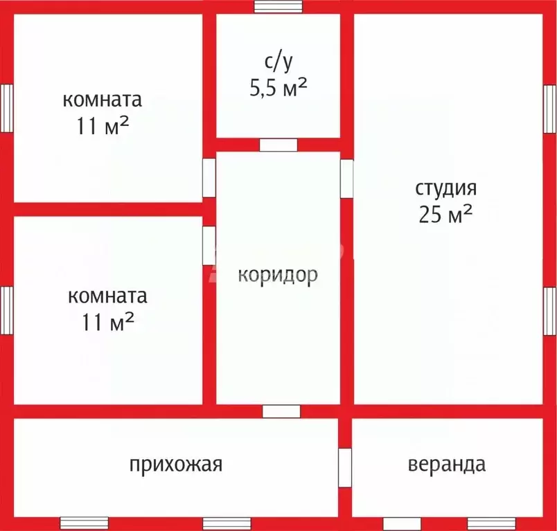 Коттедж в Челябинская область, Красноармейский район, д. Круглое  (140 ... - Фото 1