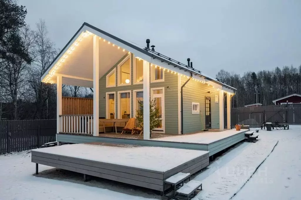 Дом в Карелия, Кондопожский район, Кончезерское с/пос, с. Кончезеро, ... - Фото 1