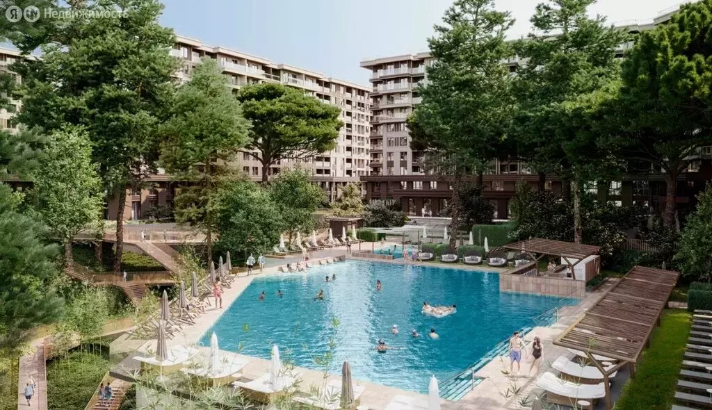 3-комнатная квартира: Сочи, улица Ленина, 280/2 (34.8 м) - Фото 1