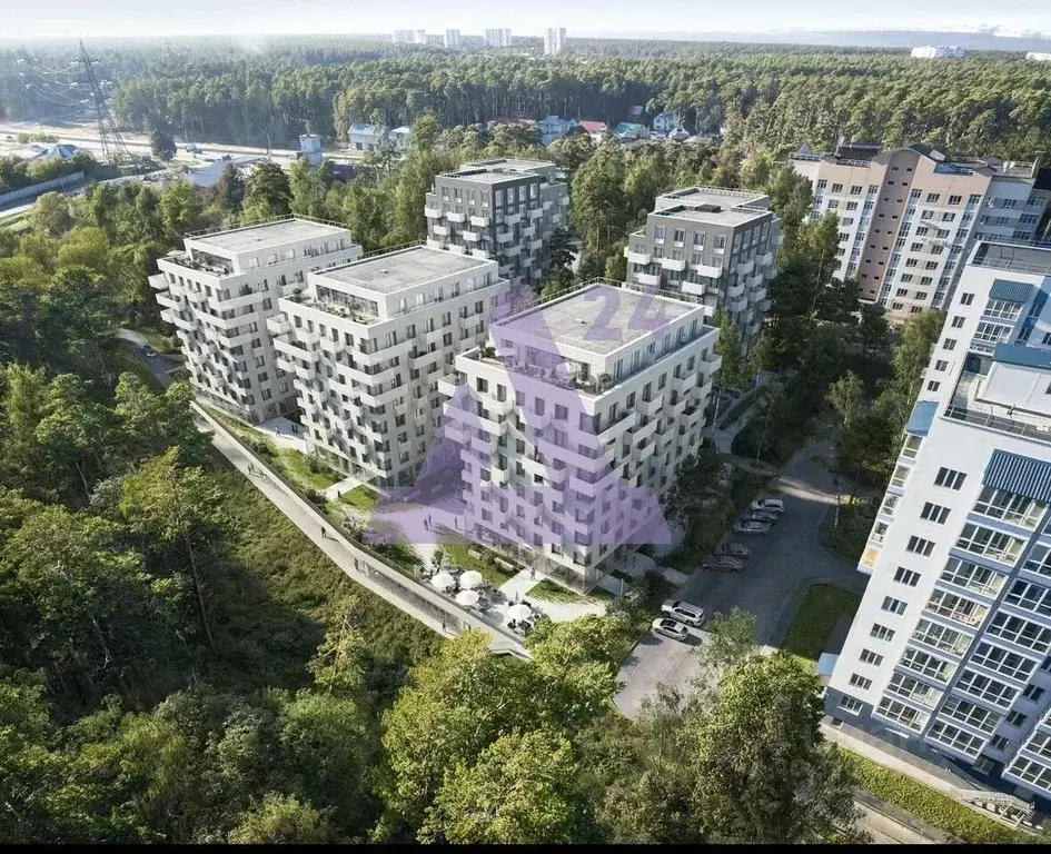 1-к кв. Алтайский край, Барнаул тракт Змеиногорский, 35Бк3 (51.6 м) - Фото 0