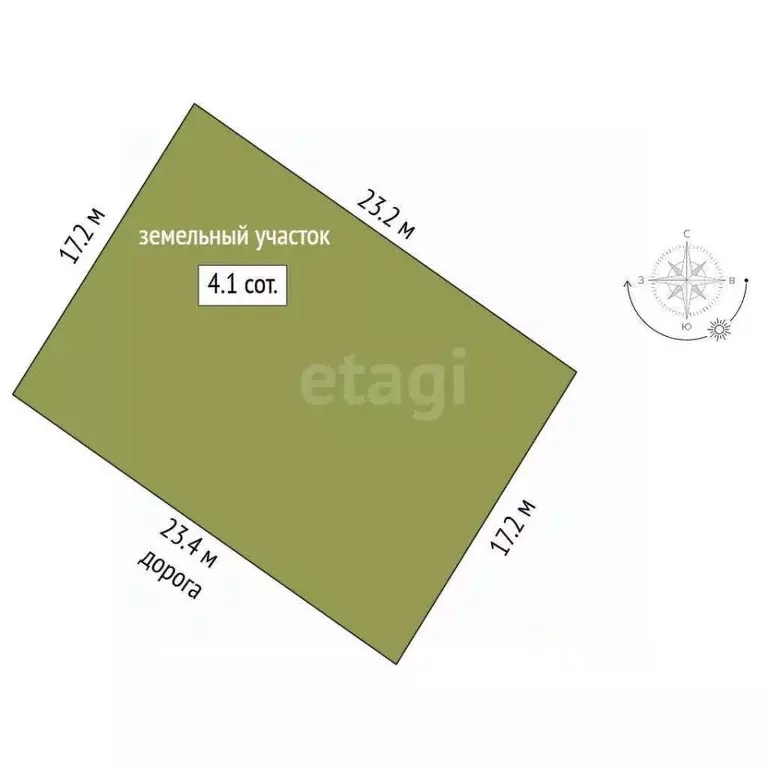 Участок в Севастополь Селена СНТ, 233 (4.2 сот.) - Фото 2