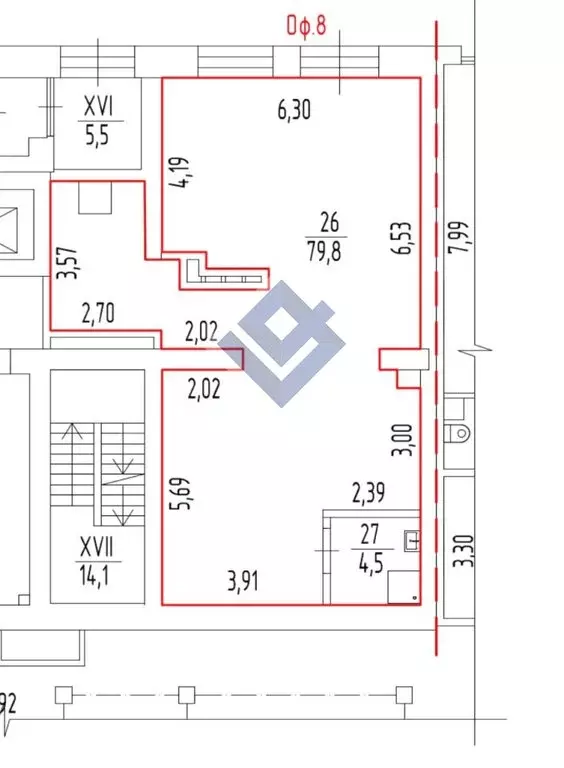 Помещение свободного назначения (84.3 м) - Фото 2