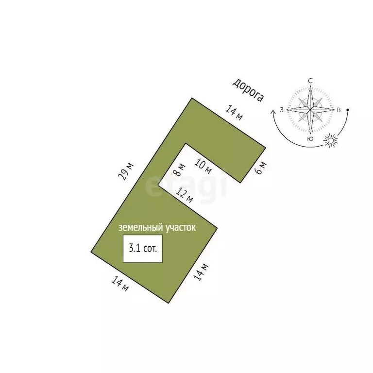 Дом в Чита, улица Лазо (34.7 м) - Фото 1