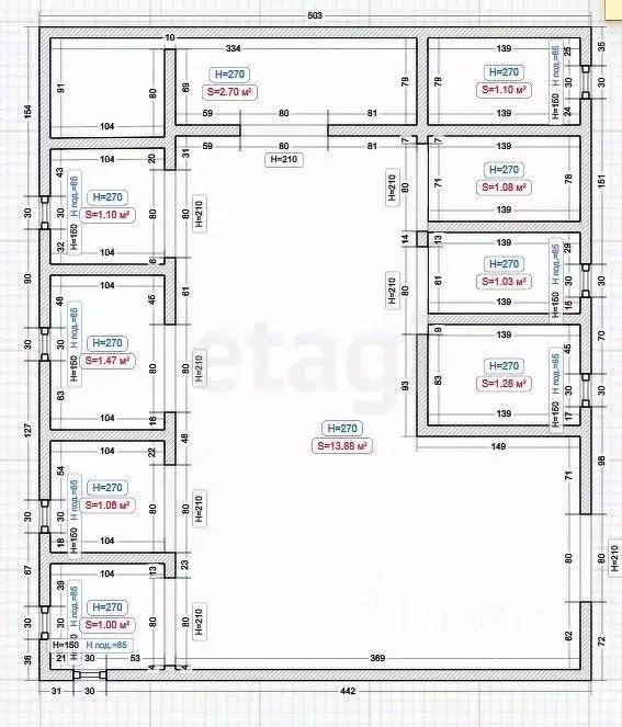 Дом в Ингушетия, Назрань ул. 12-я Линия (224 м) - Фото 1