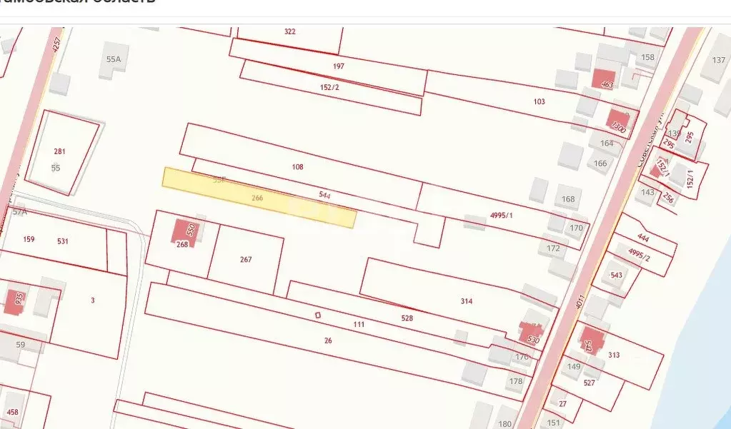 Участок в Тамбовская область, Тамбов городской округ, с. Бокино, Новый ... - Фото 2