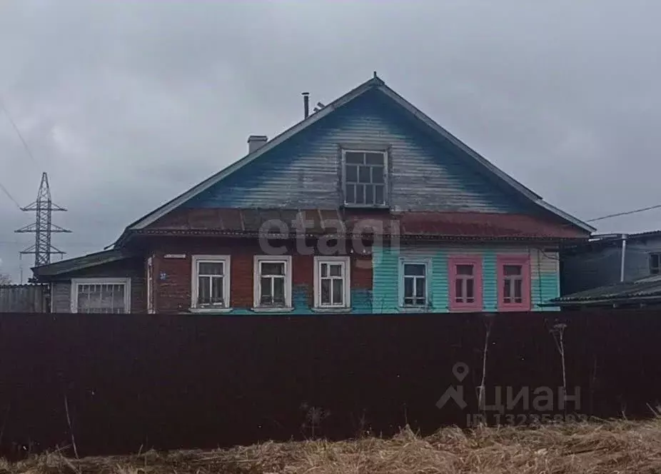 Дом в Вологодская область, Харовск Комсомольская ул., 37 (99 м) - Фото 1