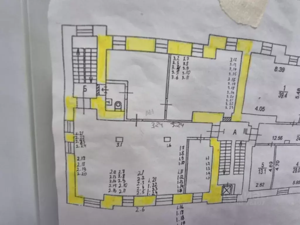 Помещение свободного назначения в Москва Долгоруковская ул., 36С3 (153 ... - Фото 2