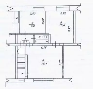 2-к кв. Красноярский край, Зеленогорск ул. Панфилова, 3 (38.9 м) - Фото 2