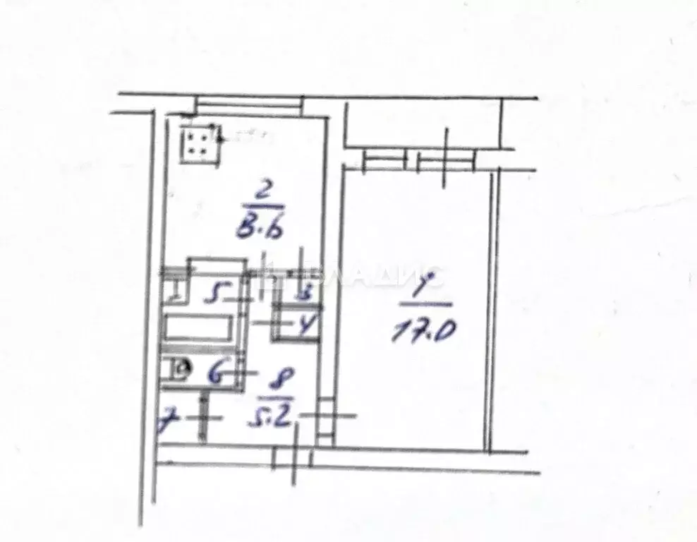 1-комнатная квартира: Всеволожск, Межевая улица, 23 (36.1 м) - Фото 1