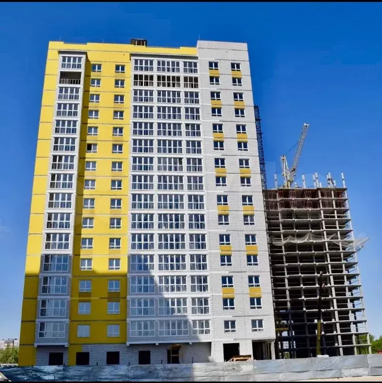 1-к. квартира, 53,7 м, 5/16 эт. - Фото 0