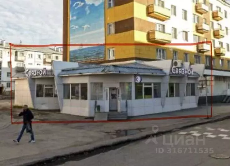 Помещение свободного назначения в Коми, Воркута ул. Ленина, 32 (119 м) - Фото 1