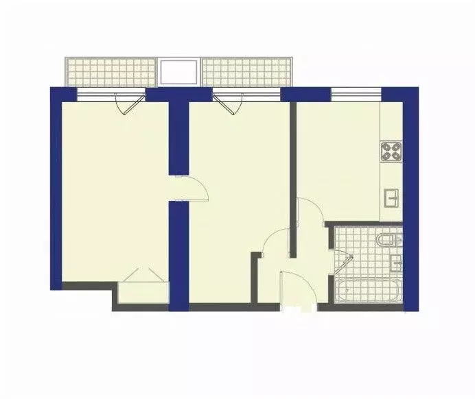 2-к кв. Москва ул. Красных Зорь, 41 (47.5 м) - Фото 2