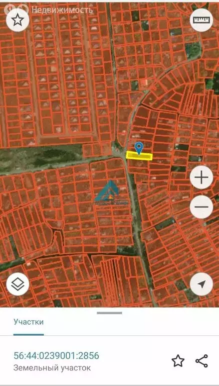 Участок в Оренбург, СТ Дубки, Водопроводная улица (7.7 м) - Фото 2