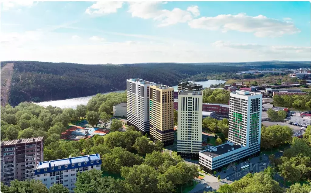 Студия Свердловская область, Екатеринбург ул. Новостроя, 5 (23.0 м) - Фото 1