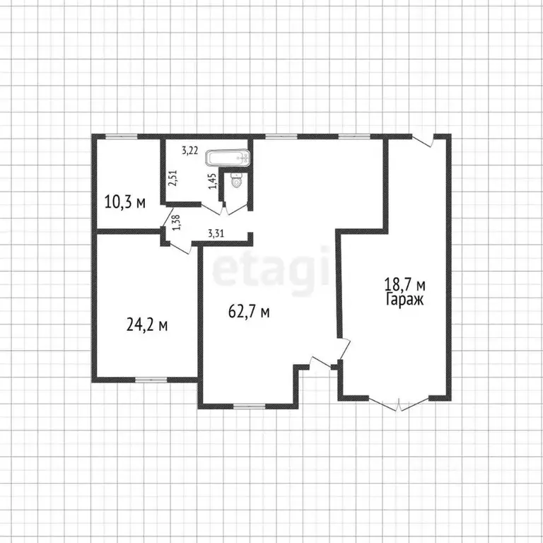 Дом в Белгородская область, Белгород пер. 3-й Ботанический, 2 (130 м) - Фото 2