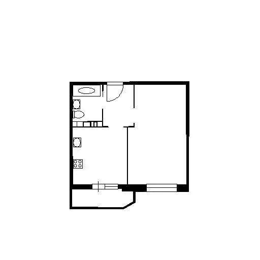 1-к кв. Краснодарский край, Краснодар ул. Имени Героя Николая ... - Фото 2